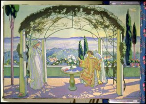 Kunngjøring ved Fiesole, 1919